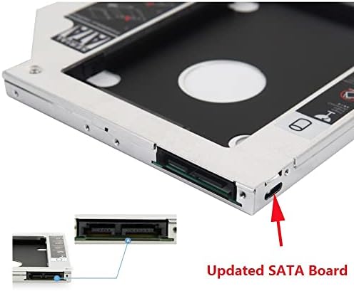 2nd HDD SSD hard disk optički Bay Frame Caddy Adapter za HP Probook 450 G1 sa nosačem prednjeg
