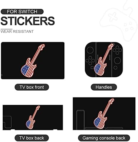 American Rock And Roll guitars Switch skin Sticker Pretty Pattern Full Wrap skin Protector naljepnica