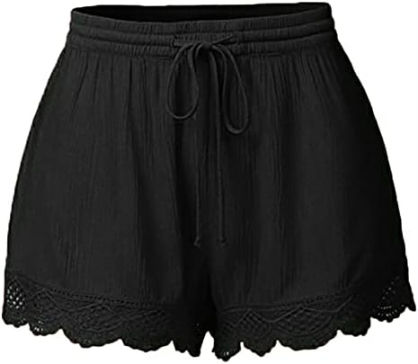 Znne 2 komada znojne kratke hlače za žene čipke konopske kratke kratke hlače Yoga hlače Bikerske kratke hlače