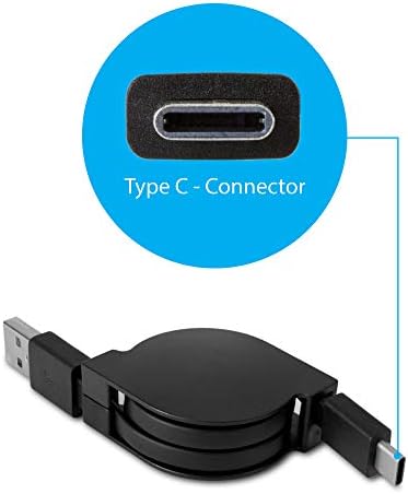 Boxwave Cable kompatibilan s Ricoh Theta Z1 - DirectSync - USB 3.0 A do USB 3.1 Tip C, USB C Naplata i sinkronizirani