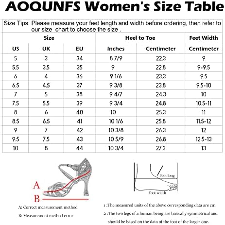 AoQunfs ženske jazz cipele čipke plesne tenisice - prozračne zrakske jastuke djevojke atletska