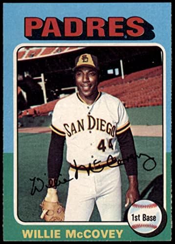 1975 FAPPS 450 Willie Mccovey San Diego Padres VG / Ex Padres