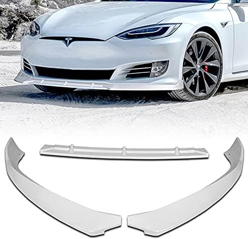 Performance Driftx, 3pcs Prednji branik za usne za kompatibilno sa -2020 Tesla Model S razdjelnik SPITTER,