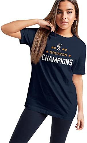 2022 svjetski šampioni u bejzbolu ženska majica, Bejzbol šampioni Fan pokloni Tshirt za žene, Houston Shirt