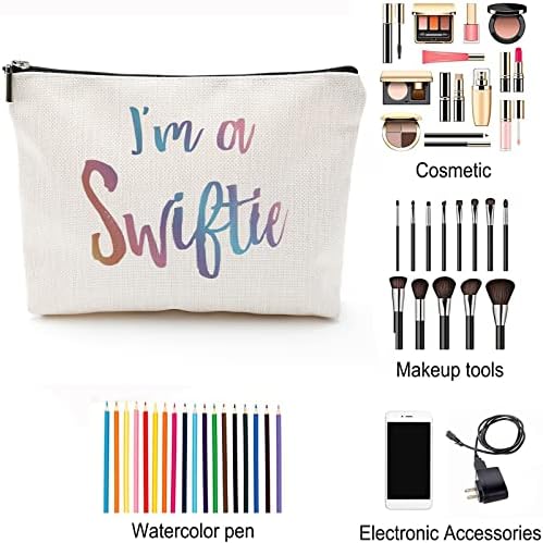 Ja sam Swiftie torba za šminkanje Swiftie kozmetička torba Taylor Team-Swift TS fanovi poklon za ljubitelje