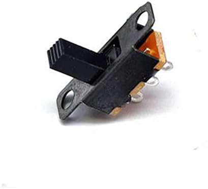 Prekidač za rocker 50pcs / lot Micro Slide Switch 3Pin 2 Pozicija 1P2T Preklopni prekidač za uključivanje