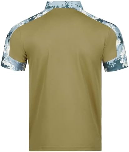 ZITY Tactical Shirts for Men Military golf Shirts Shirt Sleeve with Collars Army T-Shirt