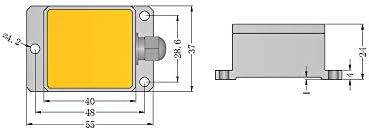 Taidactive SCM345 40 stepeni 3D digitalni kompas inklinometar kompenzacija serijski Port 3D 3-osni elektronski