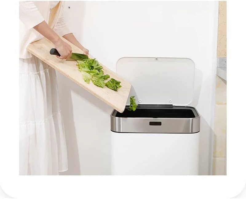 Xfgde kanta za smeće od nehrđajućeg čelika automatski kuhinjski ormar skladište alati za čišćenje