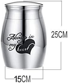 Niviora ZLXL711 prilagođena gravira malu urnu za kremaciju za Ashes Mini urne za spomen obilježje