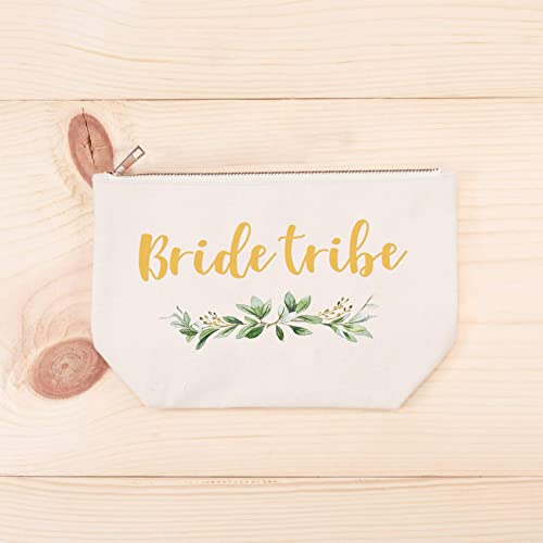 ELEGANTPARK Bride djeveruša prijedlog poklona Set od 6 Bride Tribe pokloni kozmetička torba putna torba