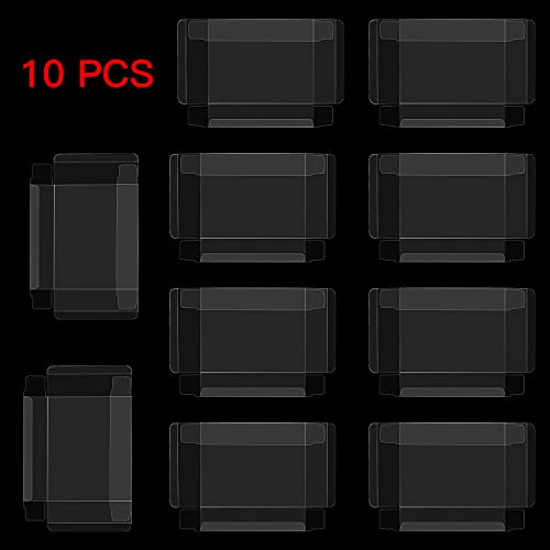 HIGOPLAY Clear Box CASTERS futrola za Cartridge Nintendo Snas, samo za SAD i PAL igre, vrhunska kvaliteta čiste plastične futrole otporne na ogrebotine jasan slučaj protiv prašine / ogrebotine